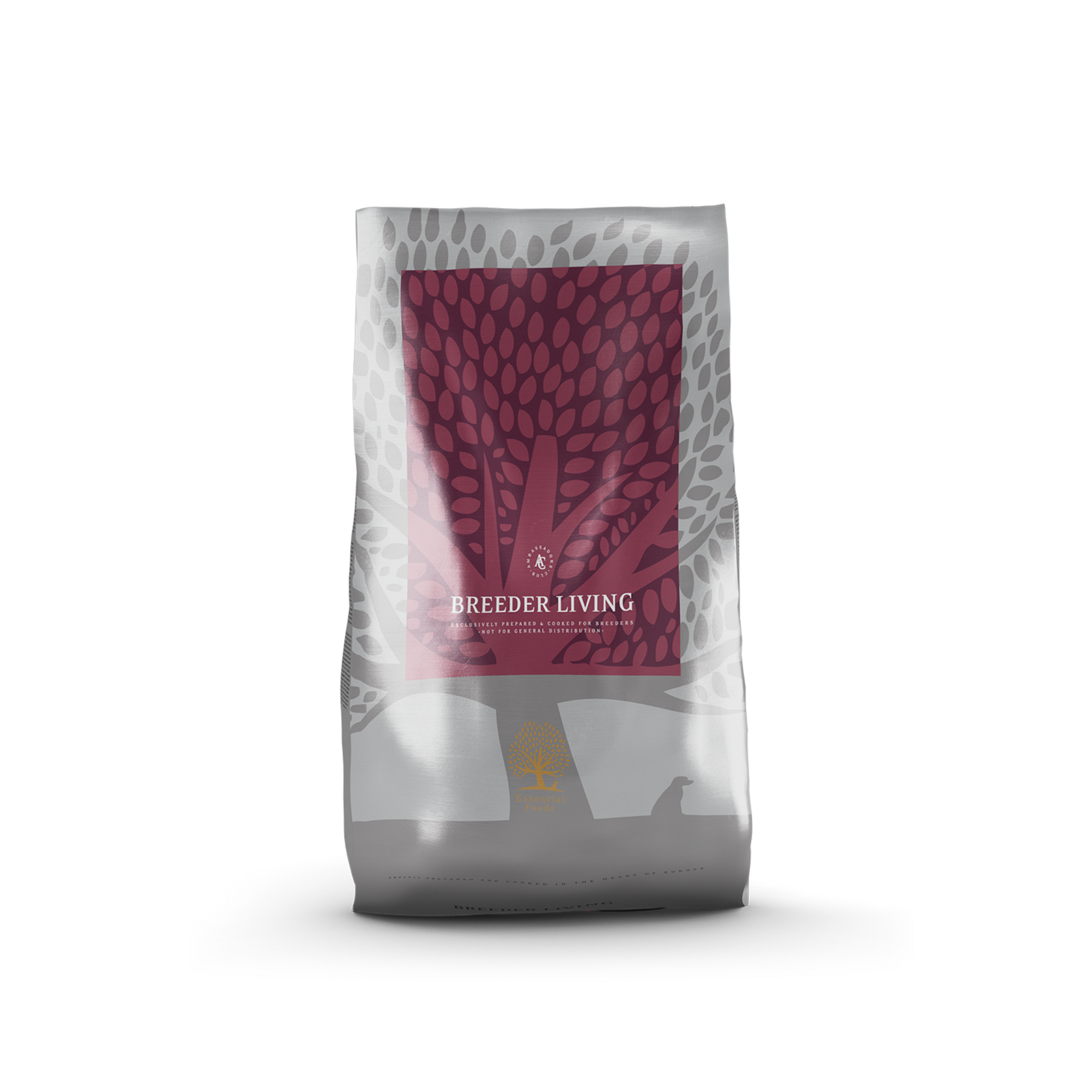 Dairy- free feed BREEDER LIVING with duck, chicken meat and eggs, 12kg