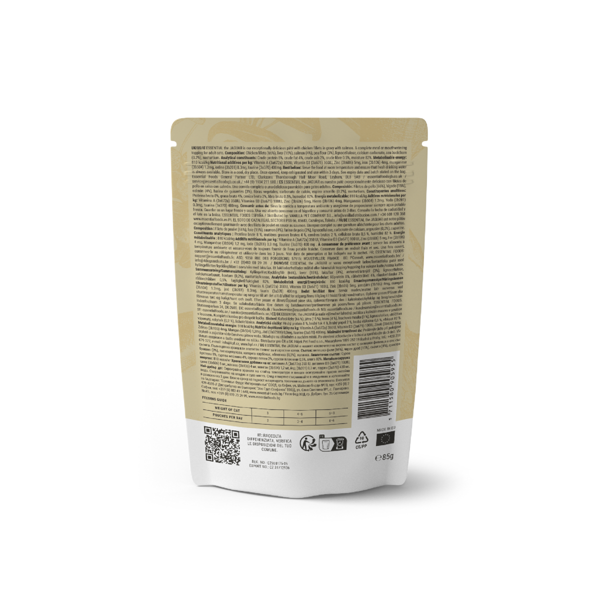 ESSENTIAL JAGUAR canned food with chicken fillet and salmon 85 g