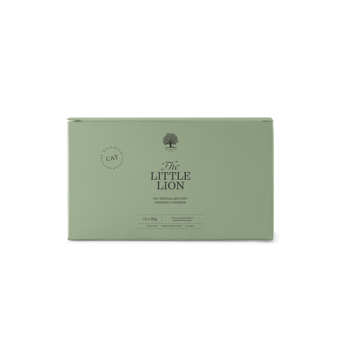 ESSENTIAL The LITTLE LION canned with chicken fillet and salmon 85 g