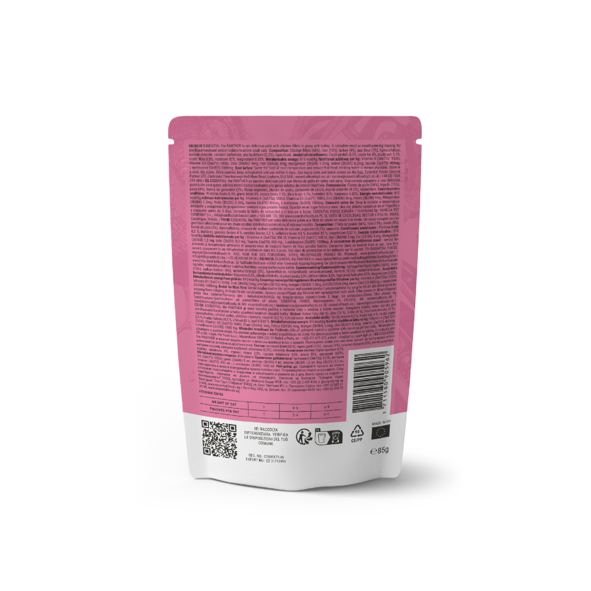 ESSENTIAL PANTHER canned food with chicken fillet and turkey meat 85 g