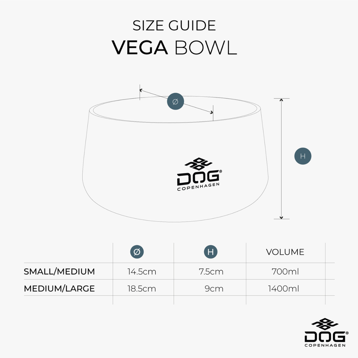 Modern design bowl Vega bowl white