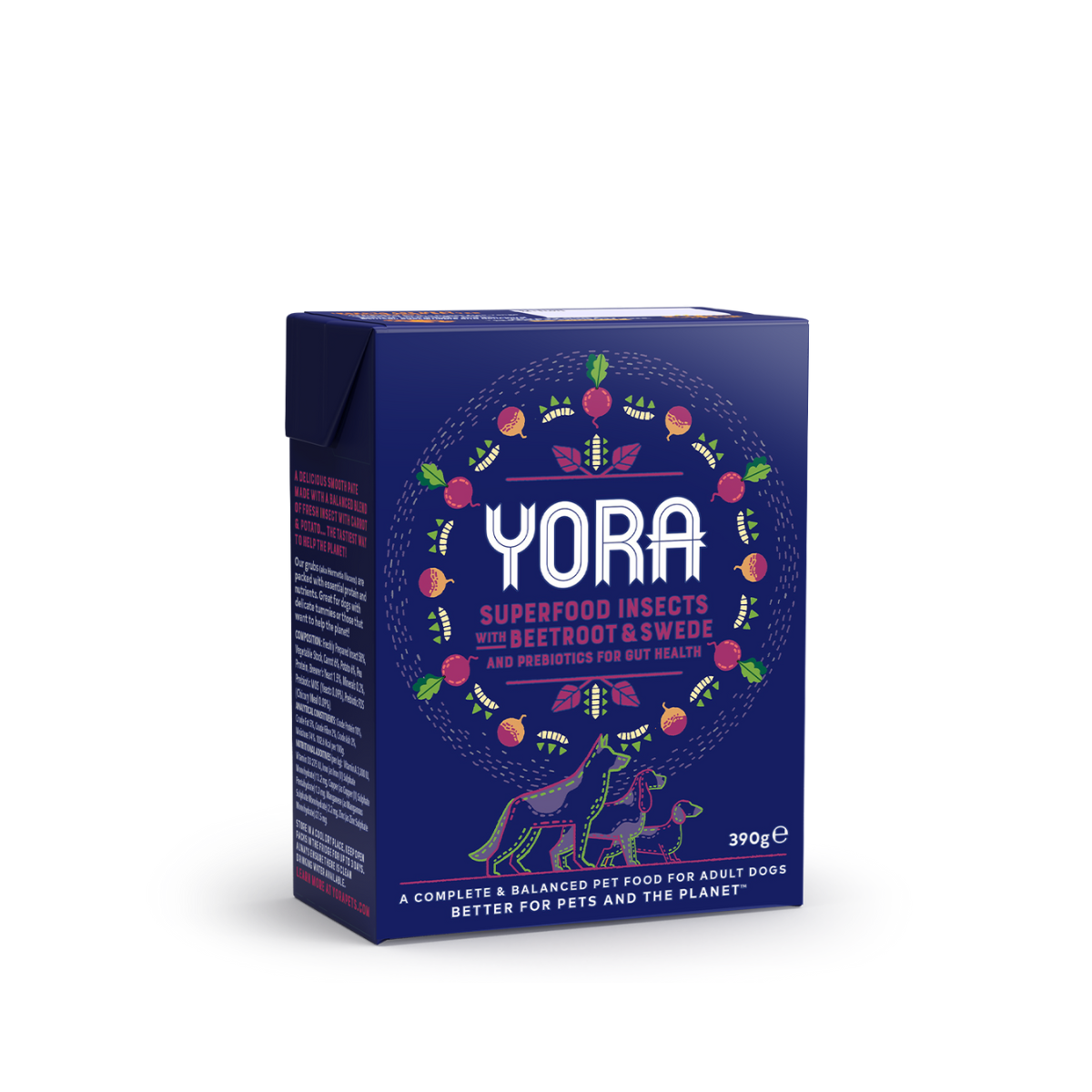 YORA insect canned with beets and turnips 390g