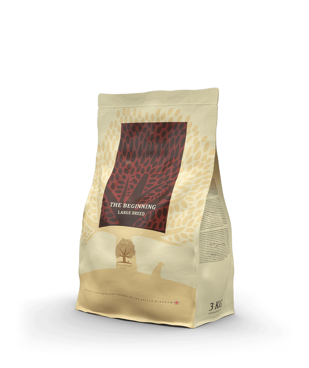 74% meat duck, chicken, salmon, trout, eggs Super premium dairy-free feed for puppies of large breeds The BEGINNING-LARGE BREED