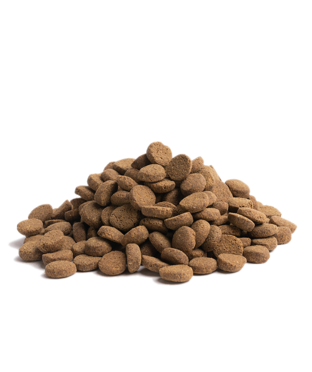 78% meat duck, chicken, salmon, trout, eggs Super premium dairy-free feed for adult seniors weighing over 15kg OLDER