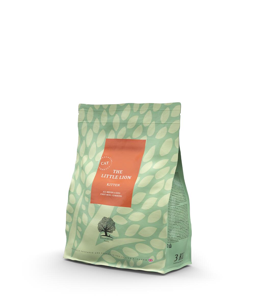 High-quality ESSENTIAL food for kittens THE LITTLE LION