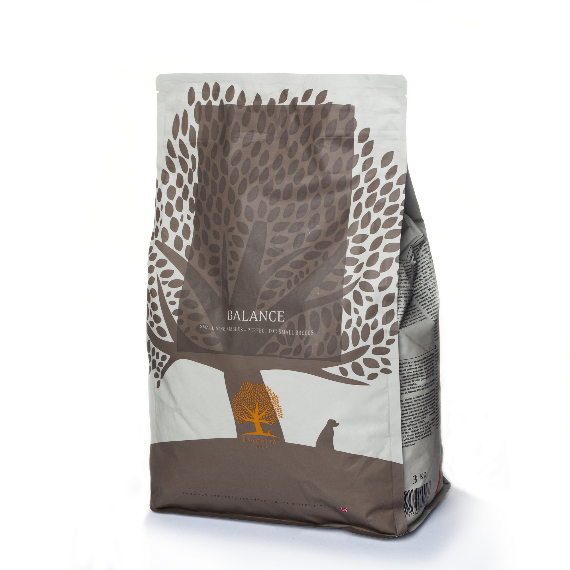 High-quality super premium feed with turkey meat for adult dogs with overweight, digestive problems BALANCE. For dogs weighing up to 7 kg