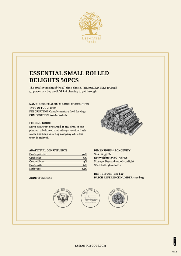 ESSENTIAL Small treat rolls