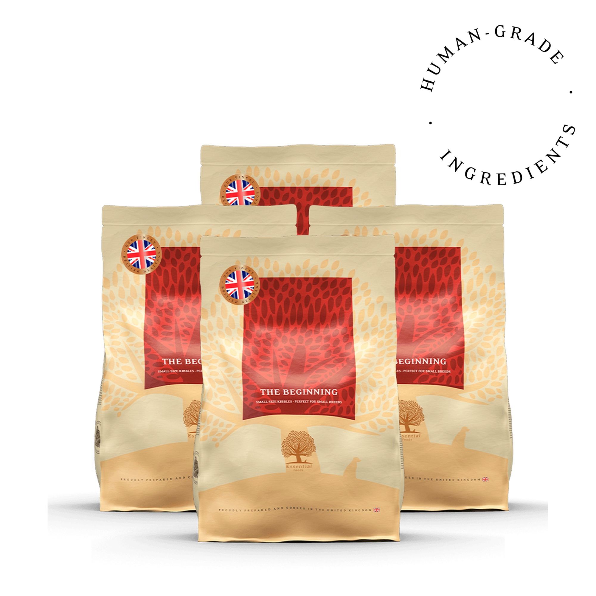 90% мяса: утка, курица, лосось, форель, яйца. Суперпремиальный беззерновой корм для щенков мелких пород. НАЧАЛО