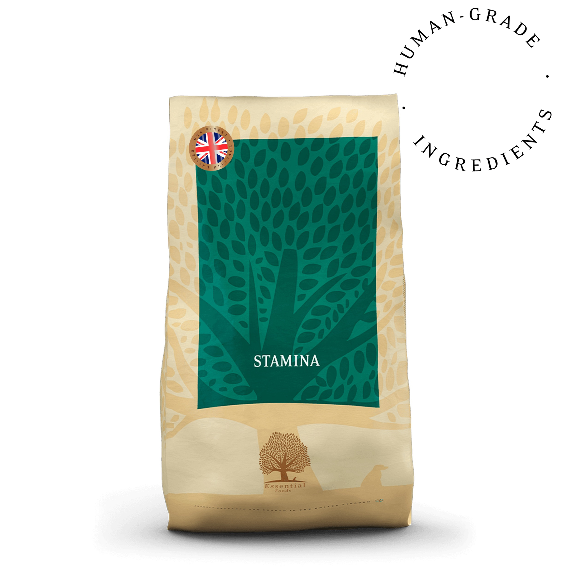 88% gaļas pīle, cālis, lasis, forele, olas Super premium bezgraudu barība pieaugušiem suņiem ar svaru virs 15kg STAMINA