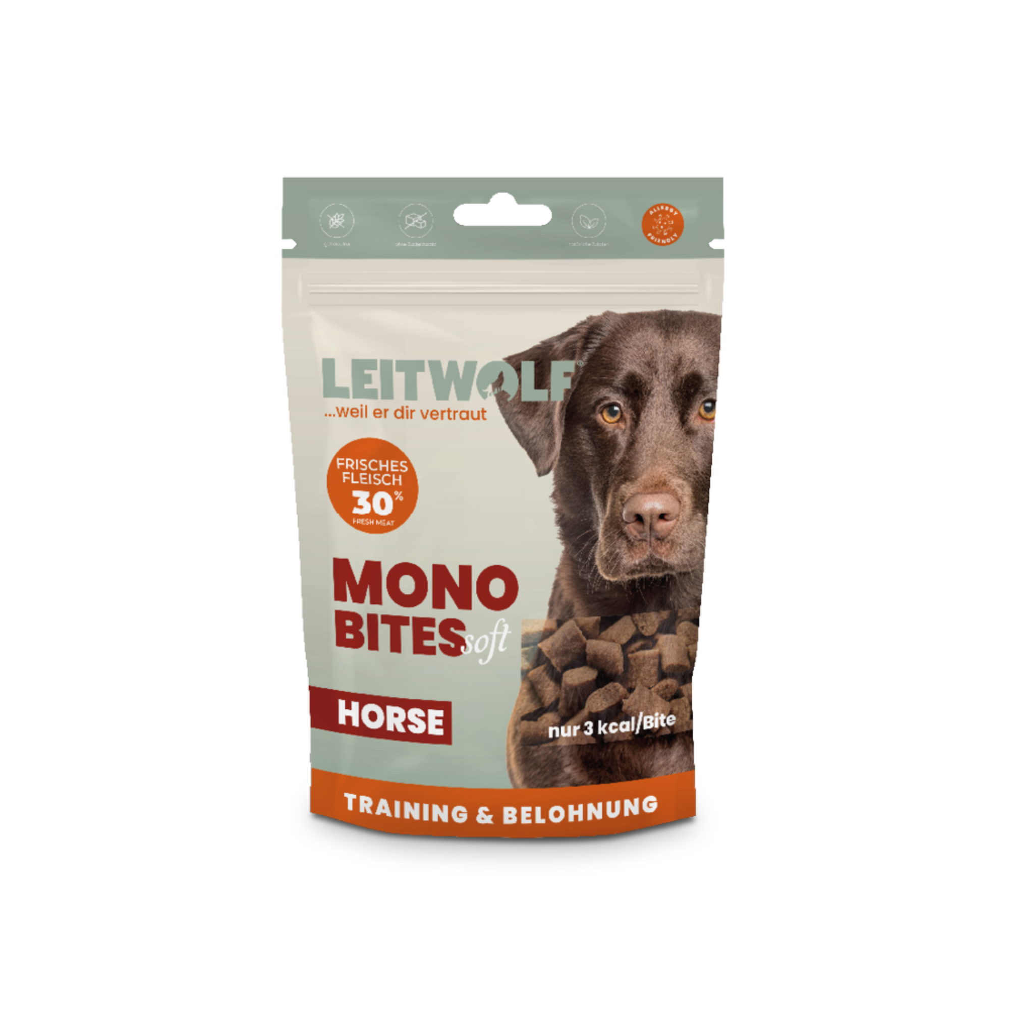 LEITWOLF horse meat soft treats