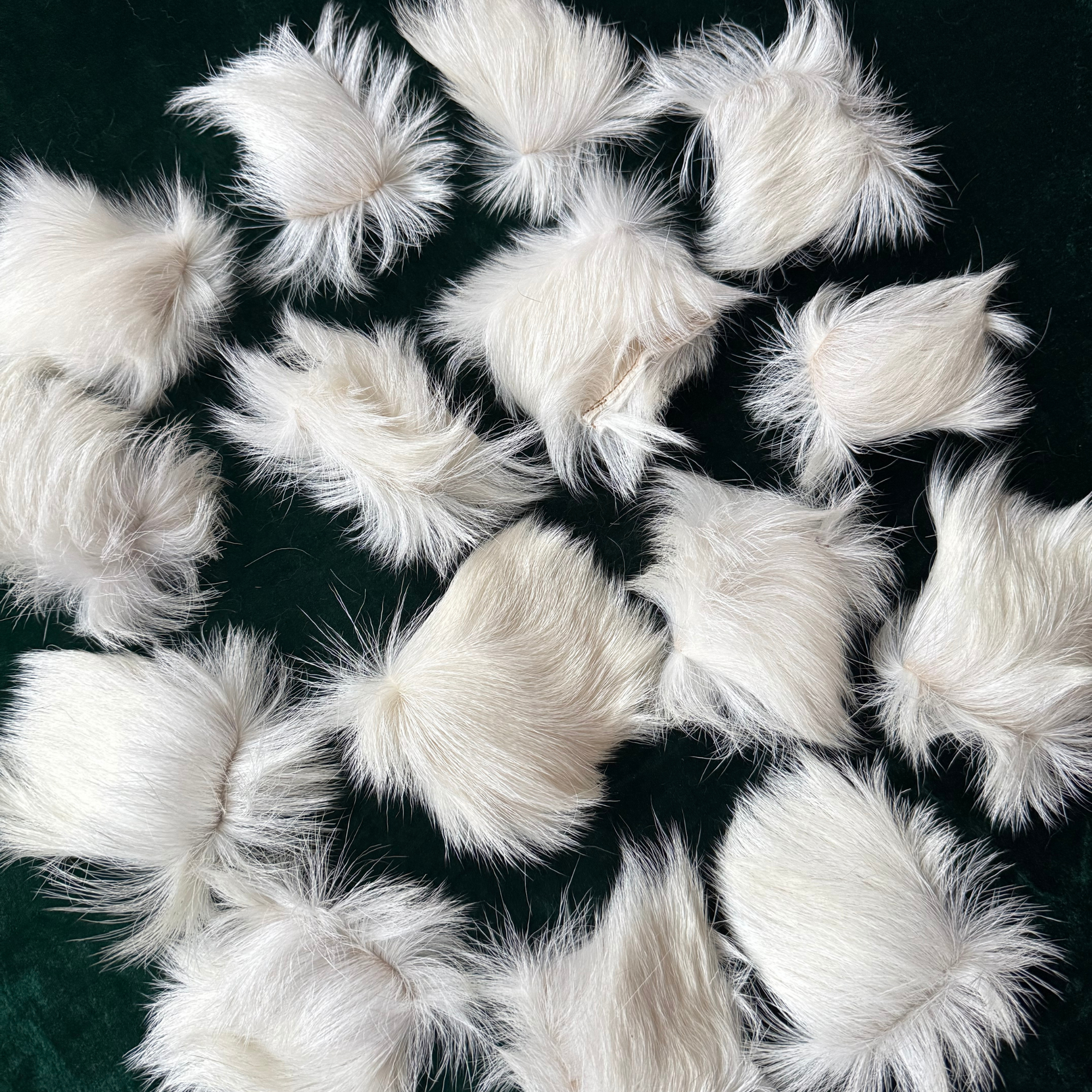 Rotaļlietas kaķiem no dabīgas truša ādas, aitas un kazas