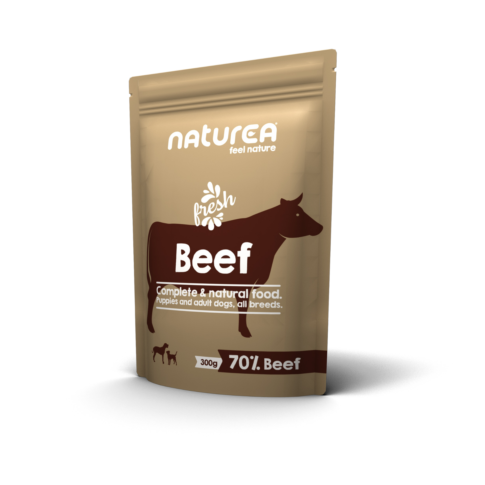 NATUREA canned food for dogs with 70% beef 300g