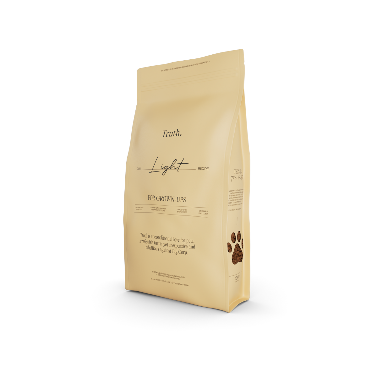 Wholesome balanced feed with turkey meat for overweight dogs or prone to it LIGHT