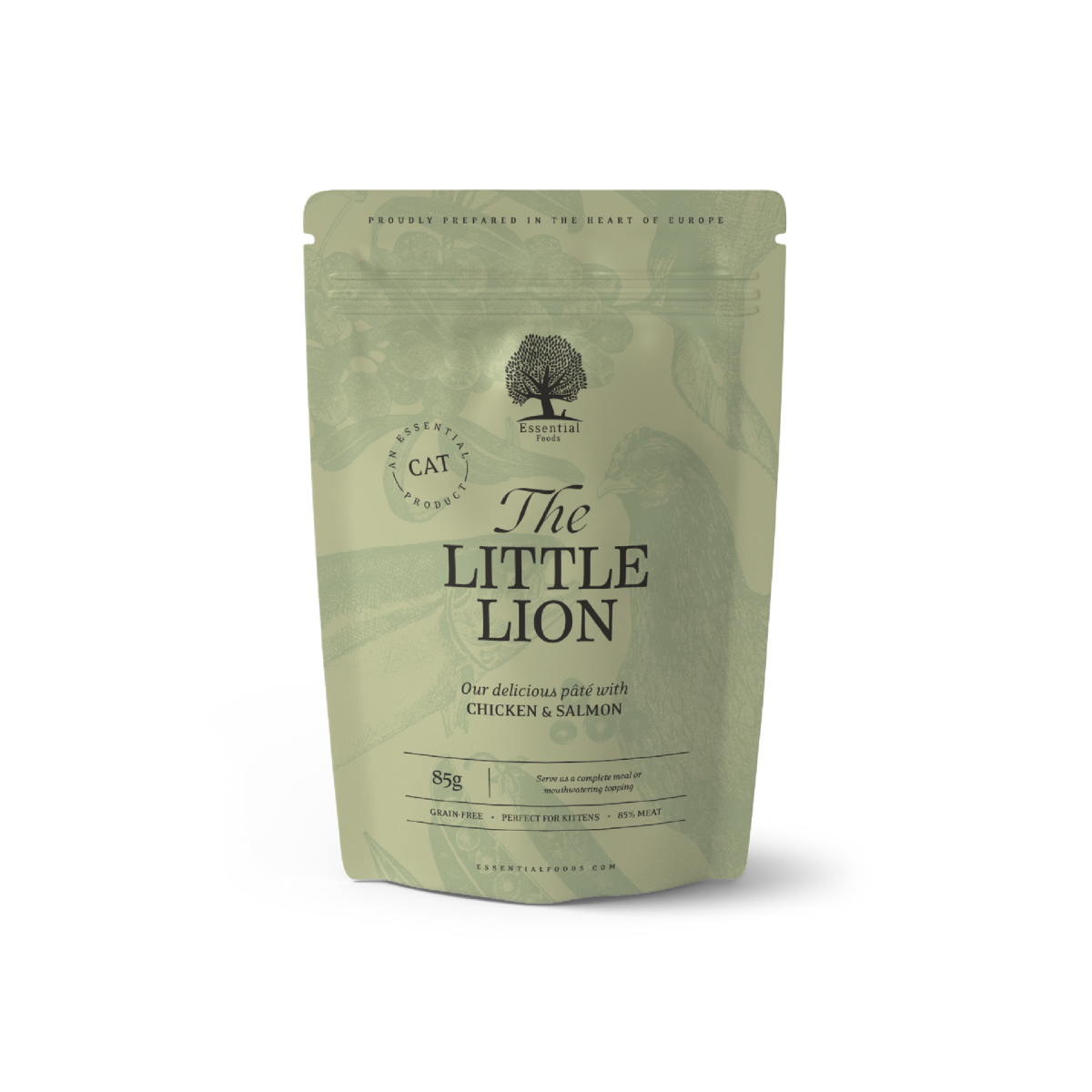 Dāvanā 2 ESSENTIAL konservs kaķiem Little Lion 2X85 g