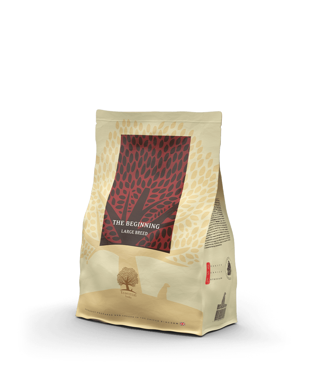 74% meat duck, chicken, salmon, trout, eggs Super premium dairy-free feed for puppies of large breeds The BEGINNING-LARGE BREED