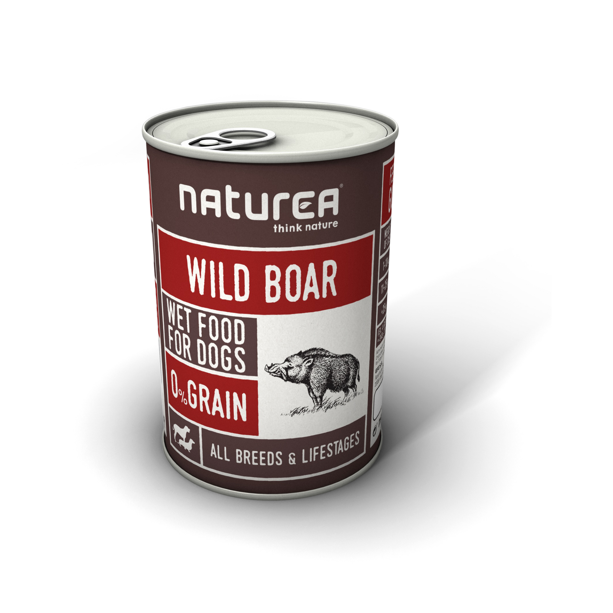 Canned wild boar for dogs 400 g