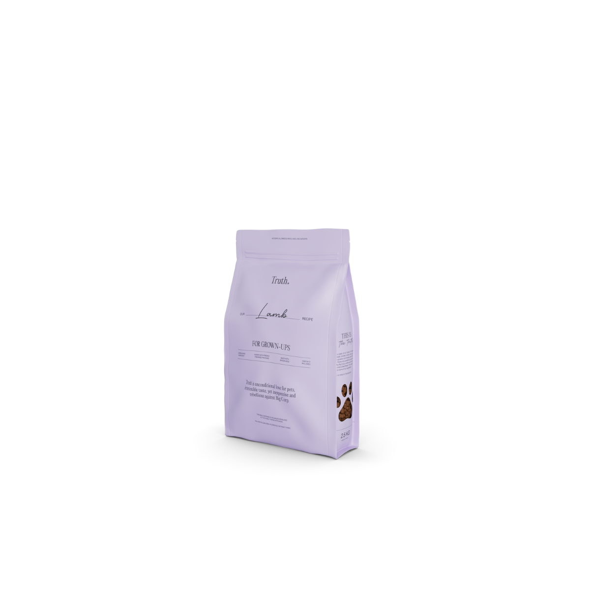 Wholesome and balanced dry food for adult dogs of all breeds with lamb TRUTH LAMB 10 kg