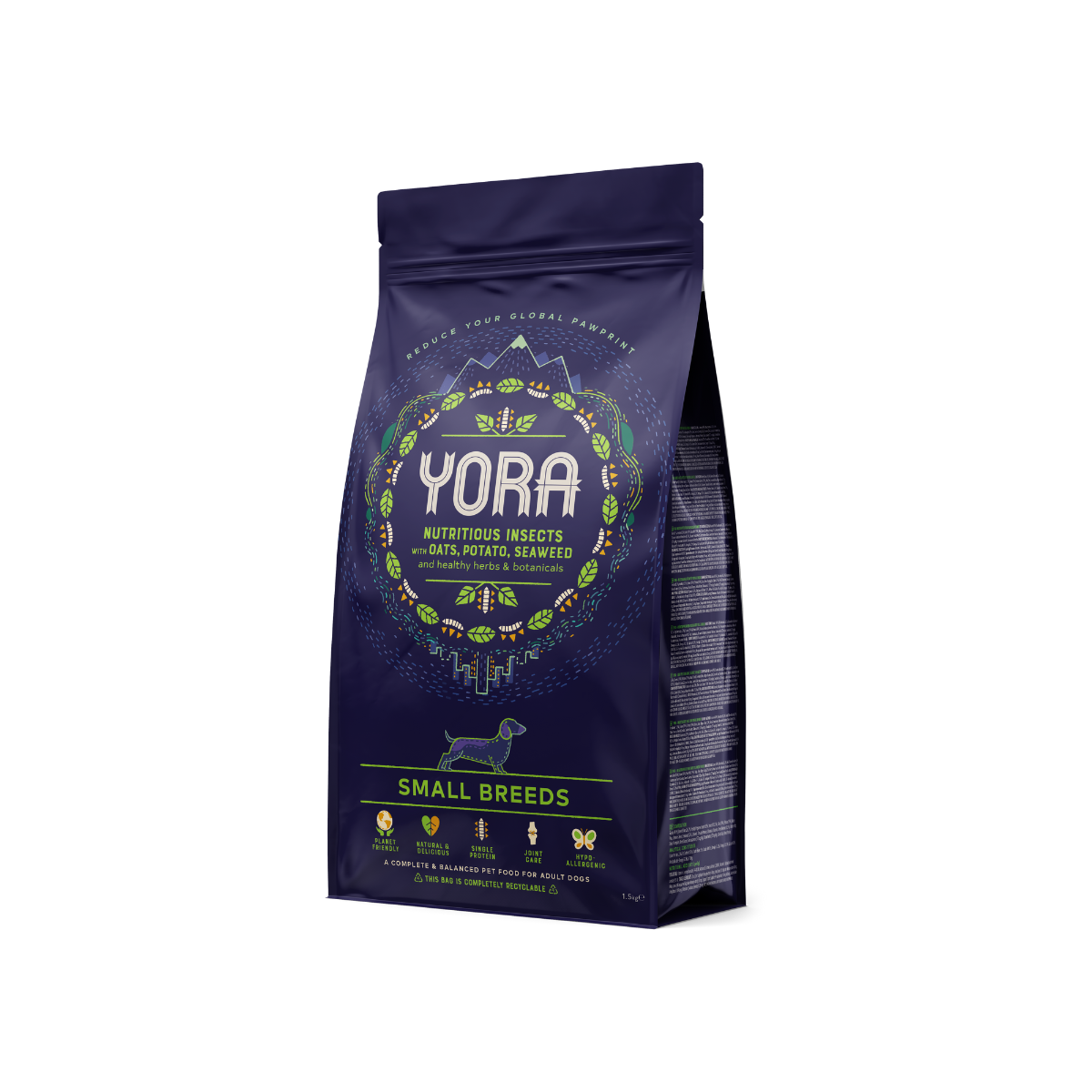 YORA insect super food for small breed dogs